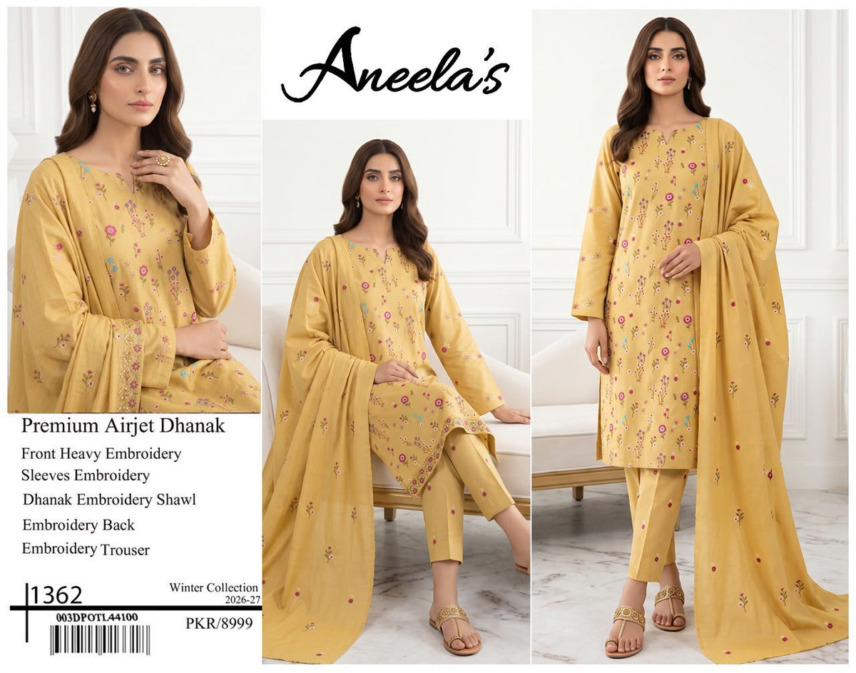 Ustich casual Kamez Shalwar