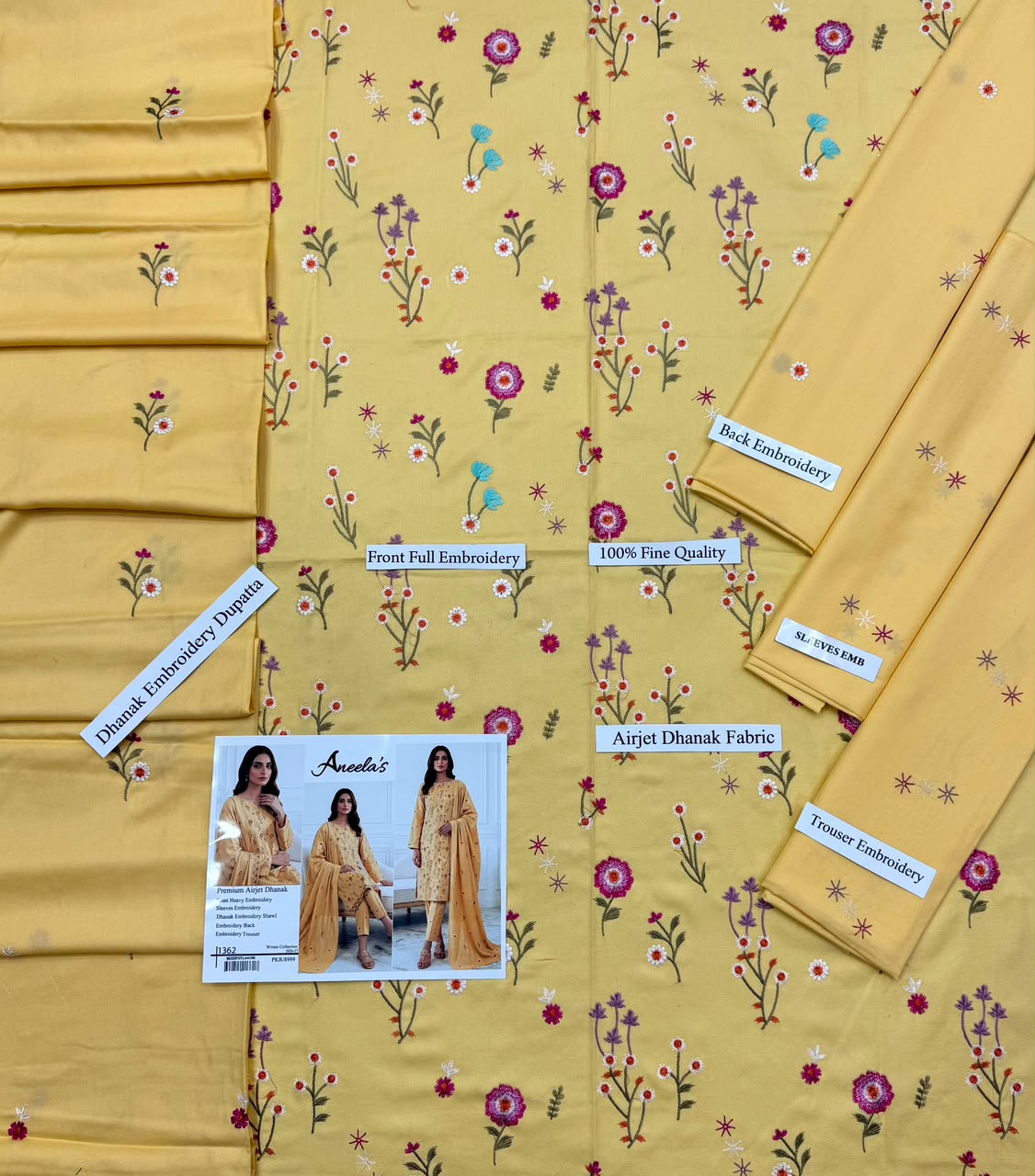 Ustich casual Kamez Shalwar